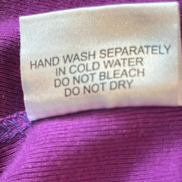 Greater Good Sunshine Dream Purple Multi  Patchwork Cotton Hoodie Size M - Picture 9 of 13